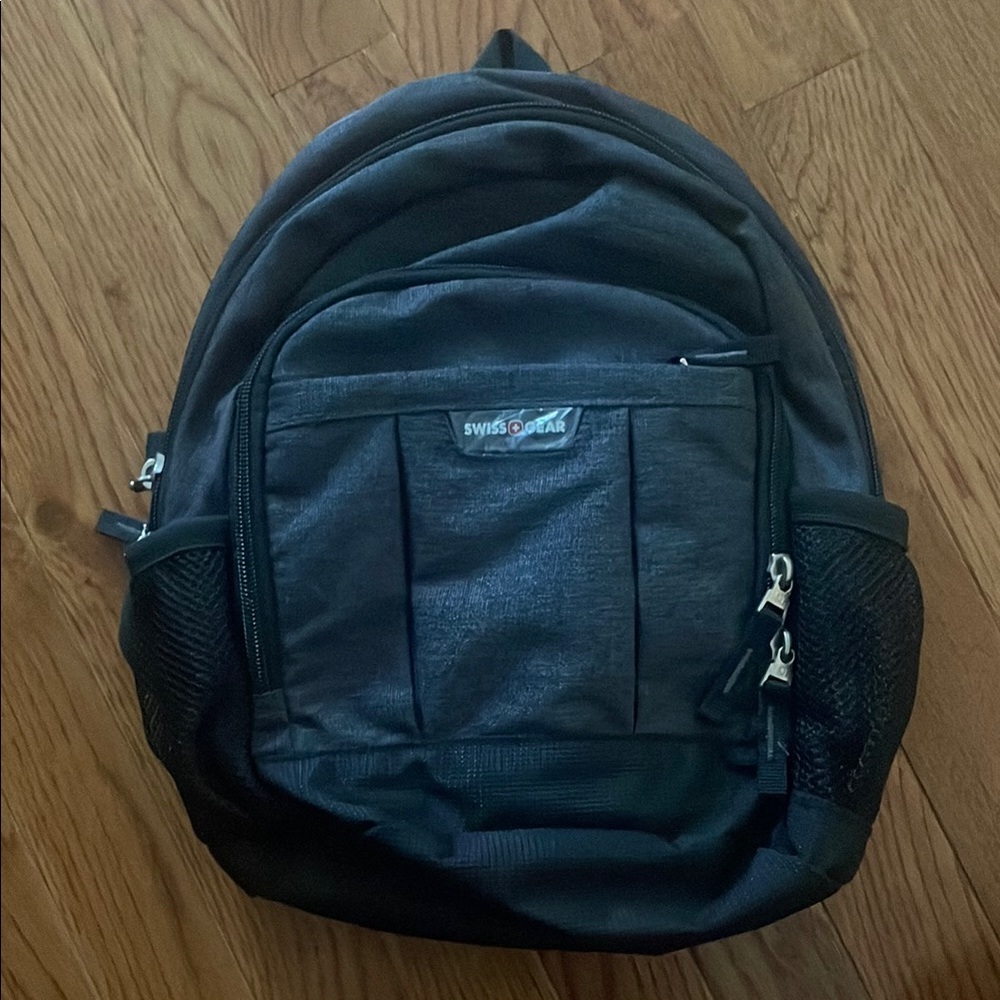 SwissGear Dark Blue and Black Compact Everyday Backpack